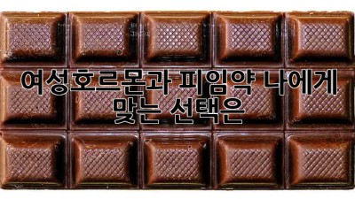 여성호르몬과 피임약: 나에게 맞는 선택은?